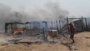  حريقان في مأرب وصعدة يلتهمان قاطرة وقود ومنتجات زراعية تضر بالمواطنين